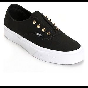 black and gold vans high tops